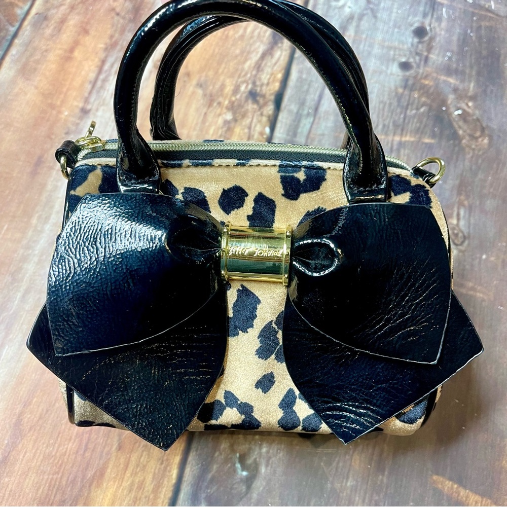 Betsey Johnson Cheetah Purse